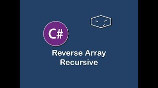 reverse array recursive in c#
