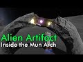 Alien Anomaly inside the Mun Arch leading to KSP2