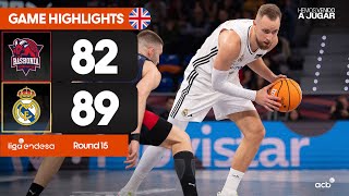 Baskonia - Real Madrid (82-89) GAME HIGHLIGHTS | Liga Endesa 2024-25