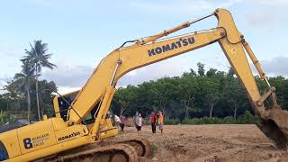 komatsu pc200-8mo แกะมา 4 ปียังแจ๋ว บักหลุยมักจก จัดเต็ม ขุดโคกหนองนา excavator EP.8408