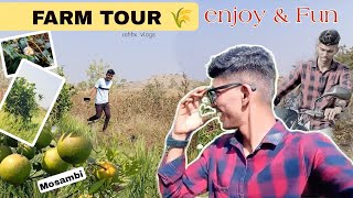 Farm tour 🌾|| fun& enjoyment |rohhx vlogs 🔺#vlog