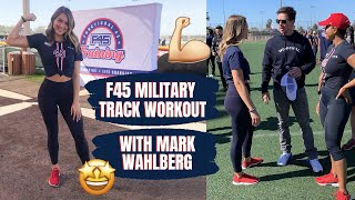 F45 Military Track Event with Mark Wahlberg | + FULL BODY WORKOUT