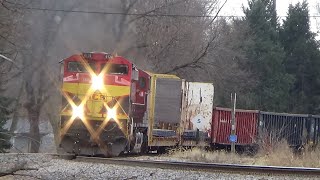 CPKC 2 261 11,000 ft meets 576 at Bettendorf, IA February 26, 2025