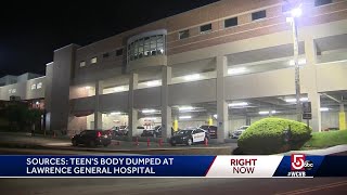 Teen's body dumped at Lawrence Hospital