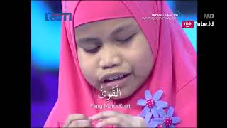 Indonesian Blind girl Recite 99 name of Allah Most heart touching voice ever #99 #Allahname