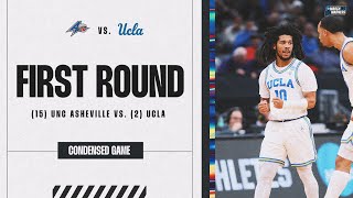 UCLA vs. UNC Asheville - First Round NCAA tournament extended highlights