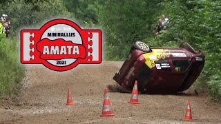 Minirallijs Amata 2021 (Actions,Crash)