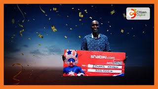 Edward Kemboi wins ksh 500,000 Shabiki Kaende Jackpot