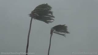 Hurricane Ian Landfall, Punta Gorda, FL-  Stock Footage Archive Part 3
