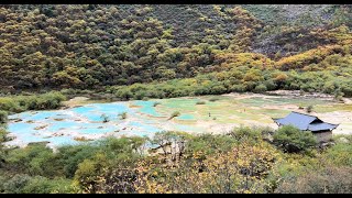 China got their own Yellowstone Park! | 秋天的黄龙｜四千多米海拔上的钙化池｜人间瑶池