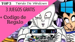 Top 3 Juegos + Codigo gratis Windows 10 Creators