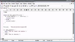 Beginner PHP Tutorial 45 More on Expression Matching flv