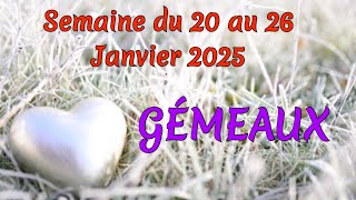 Gémeaux ♊ 20 au 26 Janvier 🔮 Un changement inattendu 😊 fais toi confiance 🌈🍀🎁!!#gemeaux