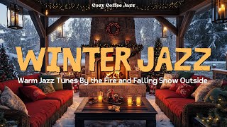 Winter Christmas Jazz ~ Cozy Jazz music in a snowy holiday atmosphere to Start the Days