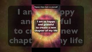 Affirmations of Gratitude! I am so happy and grateful for this new day