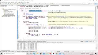 Power of Parallel programming using ForkJoinPool/RecursiveAction