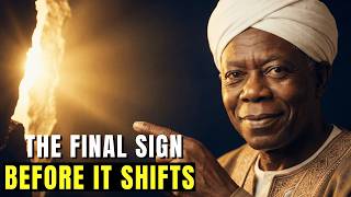 You'll See This Right Before Your Reality Finally Shifts