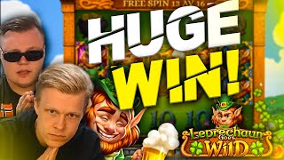 HUGE WIN on Leprechaun Goes Wild! | Donzii \u0026 Mystixx Goes Wild!