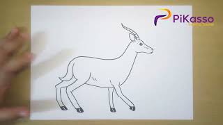 Antelope Easy Drawing Tutorial