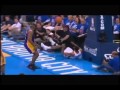 Metta World Peace Flagrant Foul and Technical Foul (Thunder - 5/21/12)