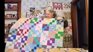 From Small Things: Episode 15: A Finished Orphan Block Quilt