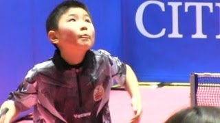 Harimoto Tomokazu 張本智和 vs Yuki Matsuyama 松山祐季  | 全日本卓球選手権2013