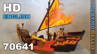 (2021) Playmobil 70641 Burnham Raiders Fire Ship (Playmobil set REVIEW)