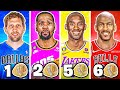 BEST NBA PLAYER FROM EACH RING TOTAL