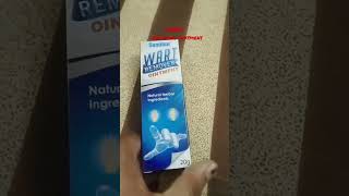 Wart Remover Ointment #youtubeshorts #vierlshort #subscribe #medicine Wart remover ointment