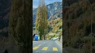 Swiss Village  Driving In Switzerland #shortsvideo #travel #shortsvideo