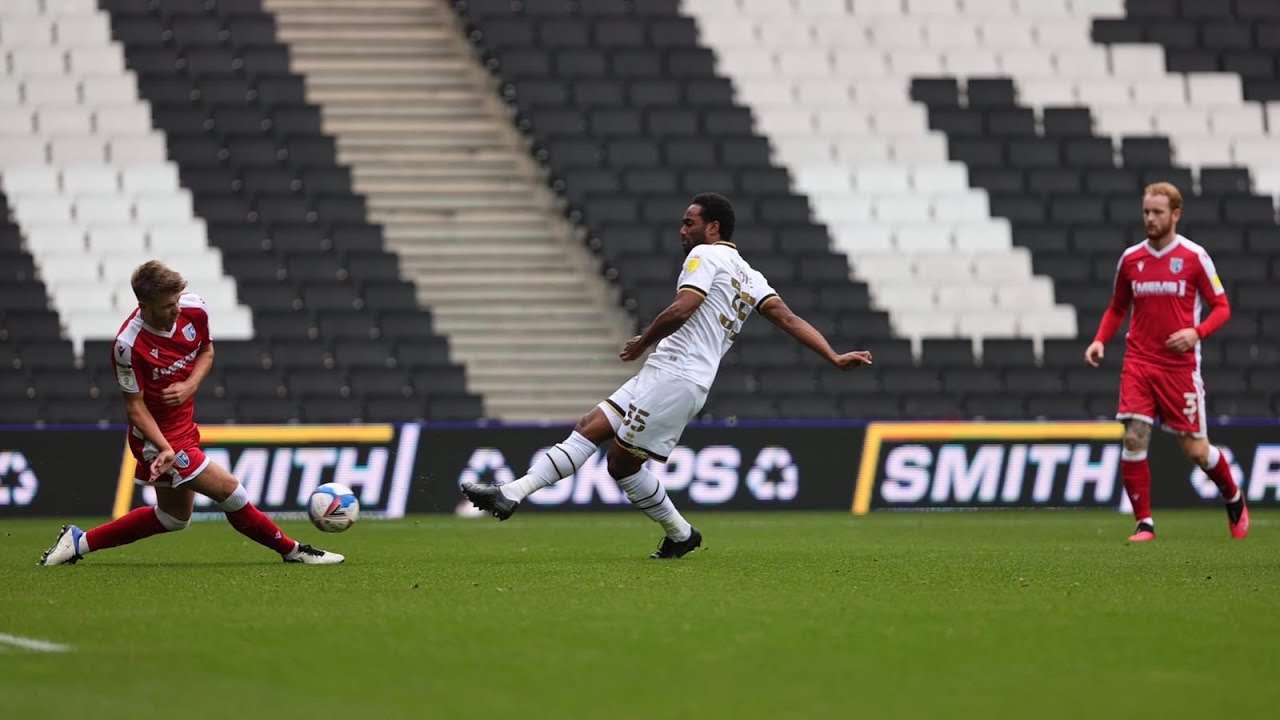 HIGHLIGHTS: MK Dons 2-0 Gillingham - YouTube