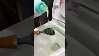Unique Items😍Leak-Proof Toilet Brush With Wc Silicone Holder #shorts