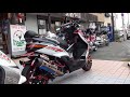 日本一のフルカスタムシグナス　ヨシムラエキゾーストサウンドを聞け　yoshimura racing　2007 ヤマハ・シグナスx2型