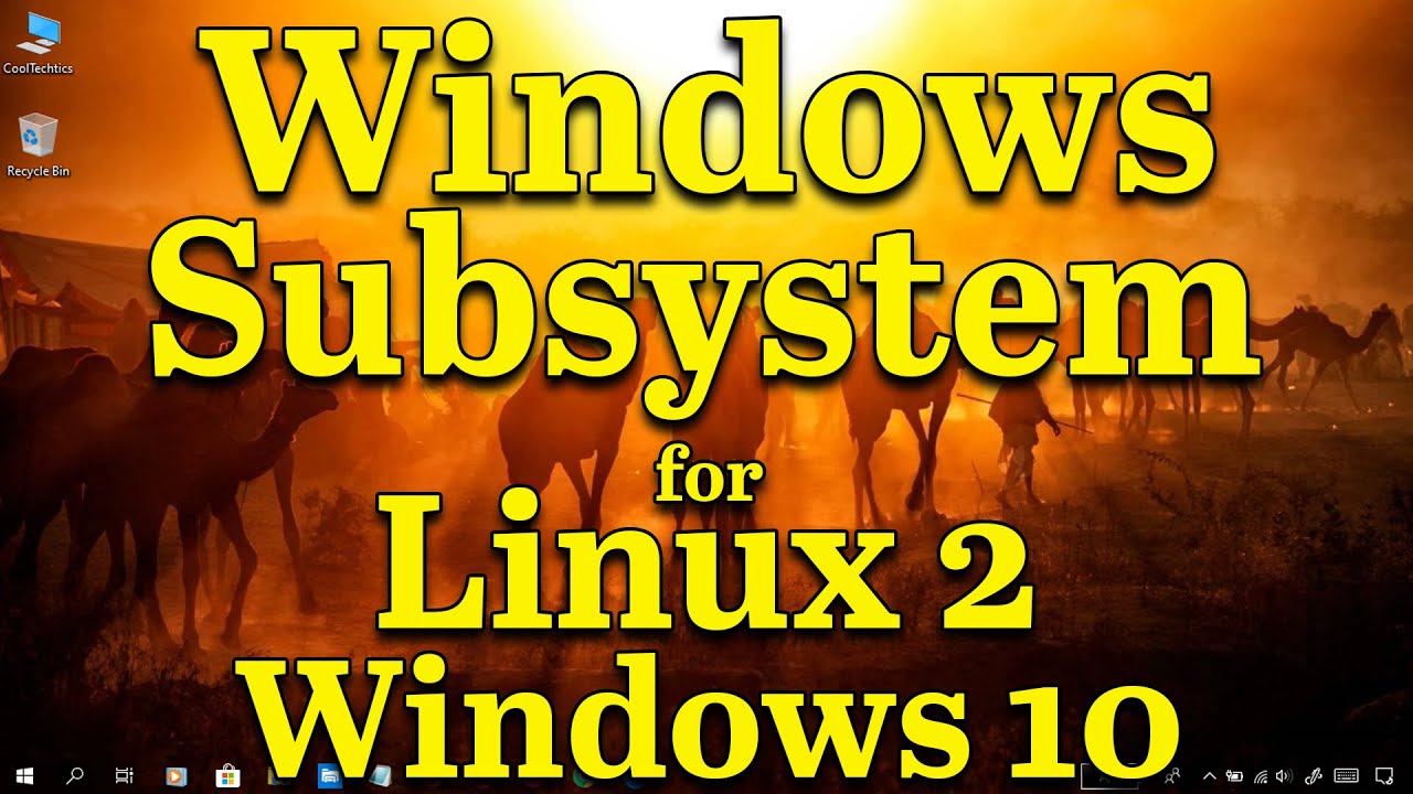 How To Install Windows Subsystem For Linux 2 On Windows 10 - YouTube