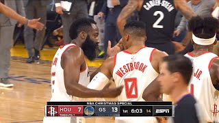 Houston Rockets vs GS Warriors 1st Half Highlights | December 25, 2019-20 NBA Season