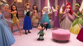 Vanellope meets Disney Princesses | Wreck-It Ralph 2: Ralph Breaks the Internet
