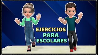 EJERCICIOS DE BAJO IMPACTO DE 10 MINUTOS PARA ESCOLARES – EJERCICIOS PARA NIÑOS