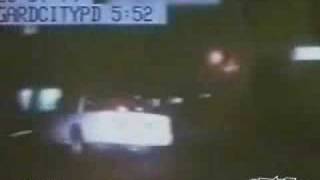 Ghost Car Drives Through a Fence During High Speed Pursuit