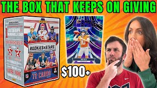 PULLING A HUGE CARD FROM RETAIL! 2024 ROOKIES \u0026 STARS BLASTER BOX REVIEW