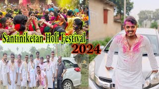 Santiniketan Bolpur Chale Aaye Holi/Basanta Utsav Celebrate Karne 😍|| Worst Hotel In Santiniketan 👎