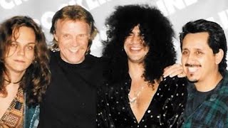 Awkward Moment between Slash and Paul Stanley on Rockline with Steve Downes