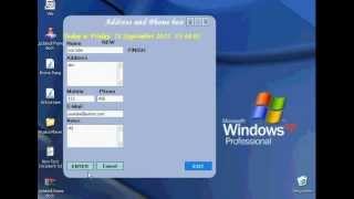 Visual Basic 2010 Express Tutorial 1 Address Book