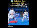 Amazing Ushiro Ura Mawashi Geri | Karate Kumite | EKF | WKF #shorts #karate #martialarts #fight