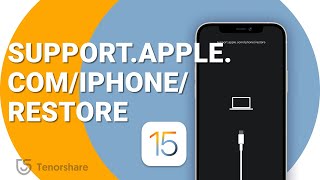 Como resolver support.apple.com/iphone/restore (Modo de Recuperação) no iOS 15