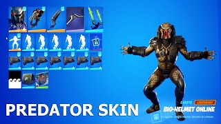 Predator Skin Gameplay! Fortnite "SECRET SKIN OF SEASON 5 CHAPTER" *SKIN SHOWCASE*