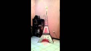 Torre Eiffel de carton 2