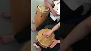 Drumming with Juanito, Vocal Kim-Lee, Choreomundus Cohort 4, London