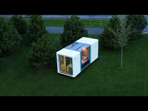 Microhaus. The Most Hi-tech Micro-home In The World - YouTube