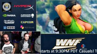 WNF Wednesday Night Fights 1.7 SFV - Chris King (Vega) vs papashango (Laura)