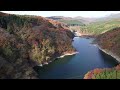 11.2022 紅葉の七北田ダムと泉ヶ岳山麓 ドローン空撮